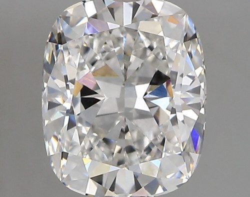 2.49 carat e VVS1 EX Cut IGI cushion diamond