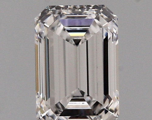 1.08 carat d VVS2 EX Cut IGI emerald diamond