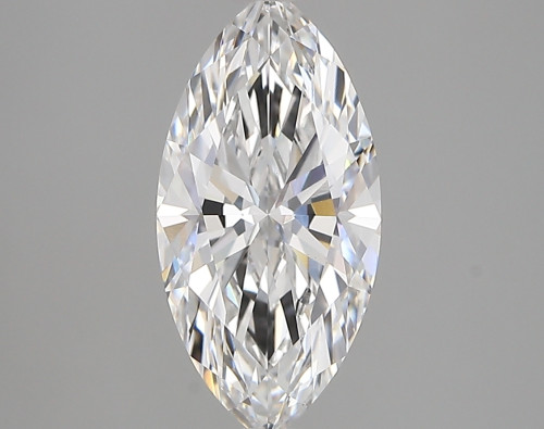 2.07 carat e VVS2 EX Cut IGI marquise diamond