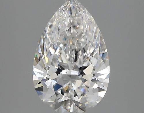 2.4 carat e VVS1 EX Cut IGI pear diamond