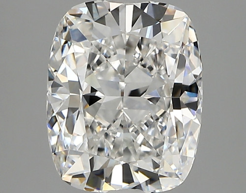 2.7 carat e VVS2 EX Cut IGI cushion diamond