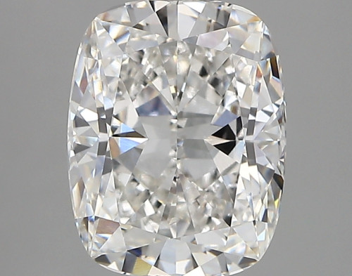 2.78 carat f VVS2 EX Cut IGI cushion diamond