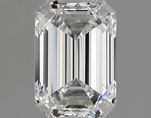 1.07 carat d VVS2 EX Cut IGI emerald diamond