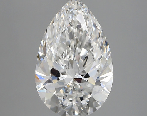 3.15 carat e VVS2 EX Cut IGI pear diamond