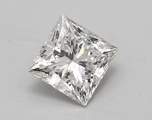 1.07 carat e VVS2 EX Cut IGI princess diamond
