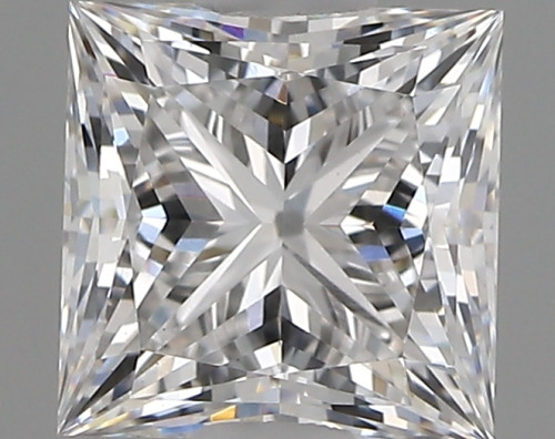 1.07 carat e VVS2 EX Cut IGI princess diamond