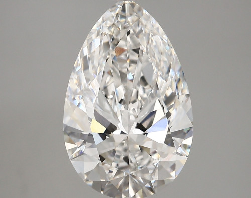 4.4 carat e VVS1 EX Cut IGI pear diamond
