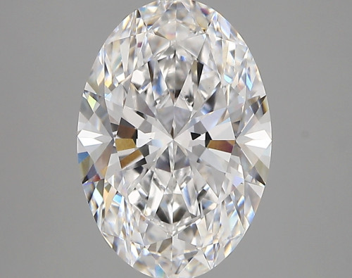 3.16 carat d VVS2 EX Cut IGI oval diamond