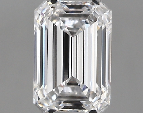 1.05 carat d VVS2 EX Cut IGI emerald diamond