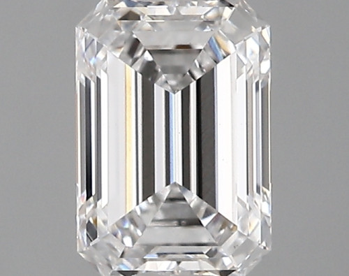 1.05 carat d VVS2 EX Cut IGI emerald diamond