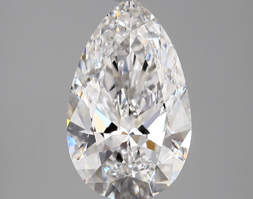 3 carat e VVS2 EX Cut IGI pear diamond