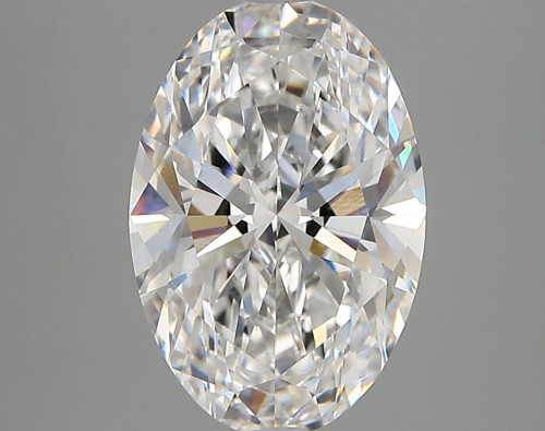 3.01 carat e VVS2 EX Cut IGI oval diamond