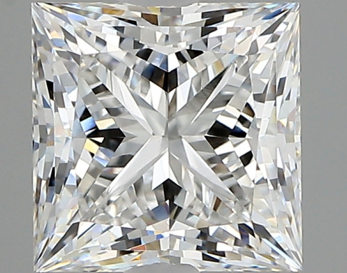 2.21 carat e VVS1 EX Cut IGI princess diamond
