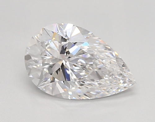 1 carat d VVS2 EX Cut IGI pear diamond