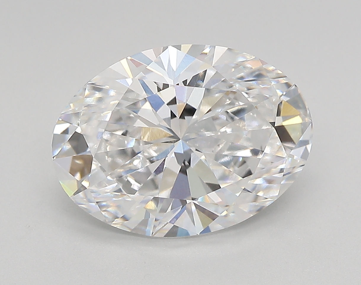 3.80 ct. oval Lab Grown Diamond front image