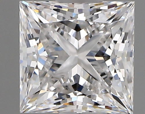 1.07 carat d VVS1 EX Cut IGI princess diamond