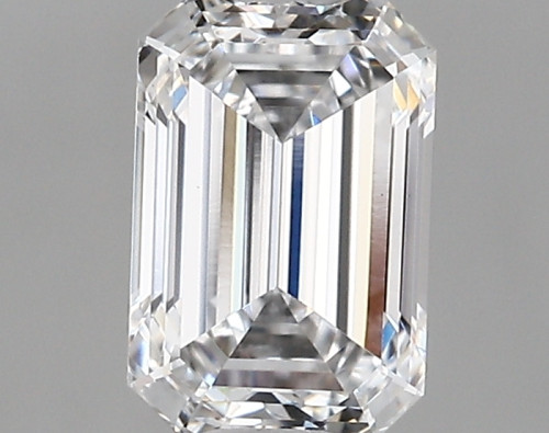 1.07 carat d VVS2 EX Cut IGI emerald diamond