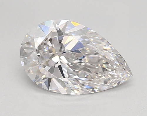 1.07 carat e VVS2 EX Cut IGI pear diamond
