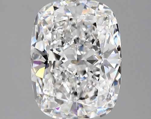 3.01 carat d VVS2 EX Cut IGI cushion diamond
