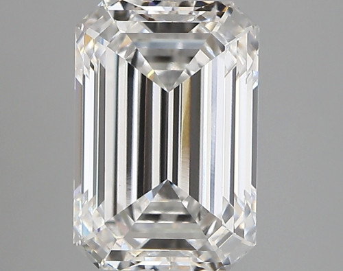 3.09 carat e VVS2 EX Cut IGI emerald diamond