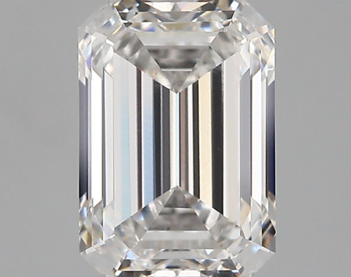 2.81 carat f VVS1 EX Cut IGI emerald diamond