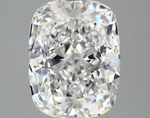 3.47 carat e VS1 EX Cut IGI cushion diamond