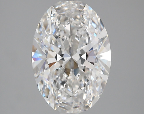 3.45 carat e VVS2 EX Cut IGI oval diamond