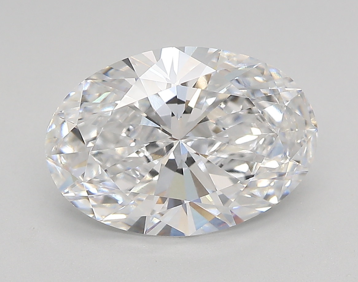 3.26 ct. oval Lab Grown Diamond front image