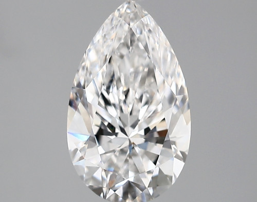 2.45 carat e VVS1 EX Cut IGI pear diamond