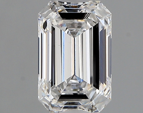 1.23 carat d VVS2 EX Cut IGI emerald diamond