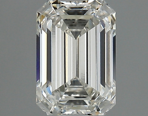 1.34 carat f VVS2 EX Cut IGI emerald diamond
