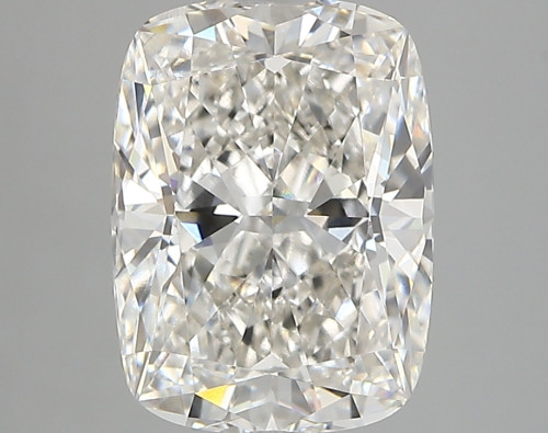 3.29 carat f VVS2 EX Cut IGI cushion diamond