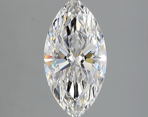 1.86 carat e VVS2 EX Cut IGI marquise diamond