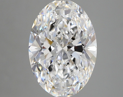 3.47 carat d VVS1 EX Cut IGI oval diamond