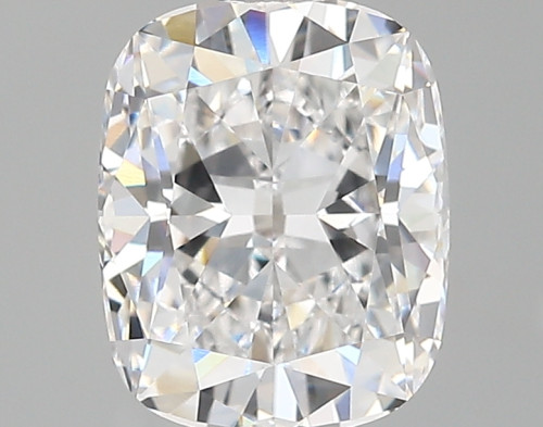 2.44 carat d VVS2 EX Cut IGI cushion diamond