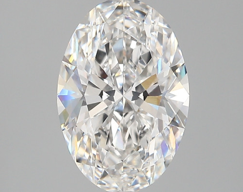 2.87 carat f VVS2 EX Cut IGI oval diamond