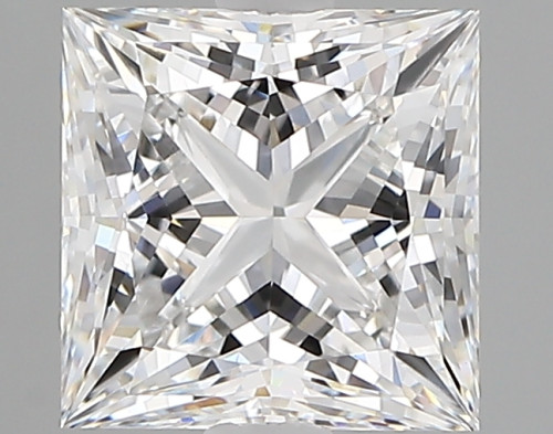 2.12 carat e VVS1 EX Cut IGI princess diamond