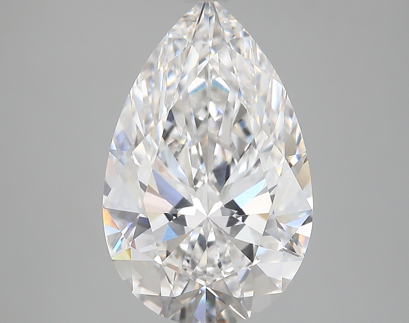 5.10 carat Pear lab-grown diamond