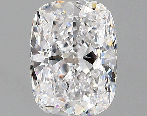 1.47 carat d VVS2 EX Cut IGI cushion diamond