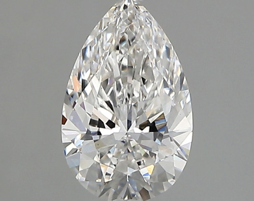 1.1 carat d VVS2 EX Cut IGI pear diamond
