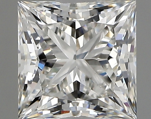 1.05 carat e VVS2 EX Cut IGI princess diamond