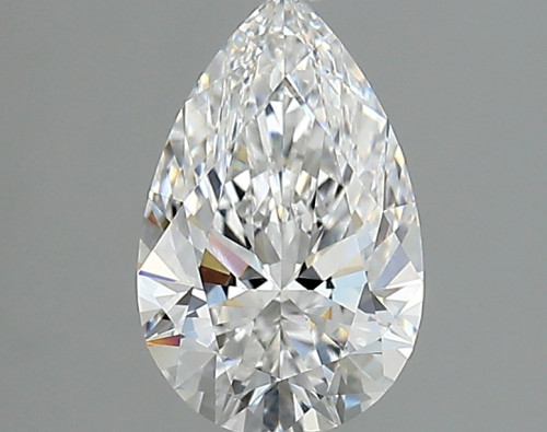 1.24 carat d VVS2 EX Cut IGI pear diamond