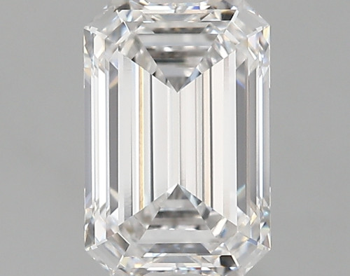 2.41 carat d VVS1 EX Cut IGI emerald diamond