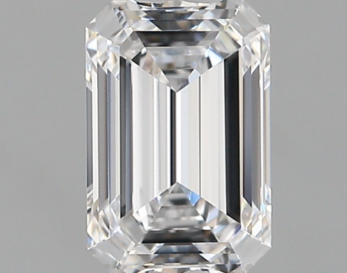 1.05 carat d VVS1 EX Cut IGI emerald diamond