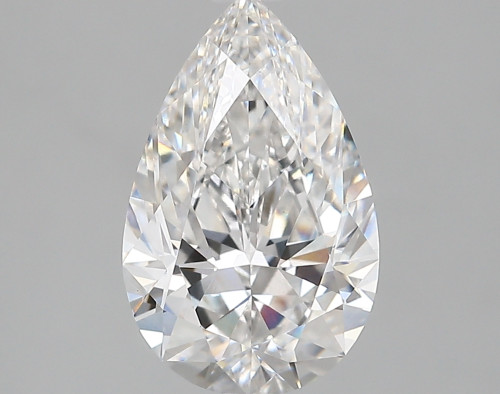 3.05 carat f VVS2 EX Cut IGI pear diamond