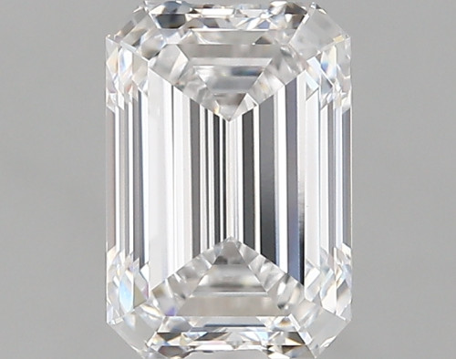 2.02 carat d VVS2 EX Cut IGI emerald diamond