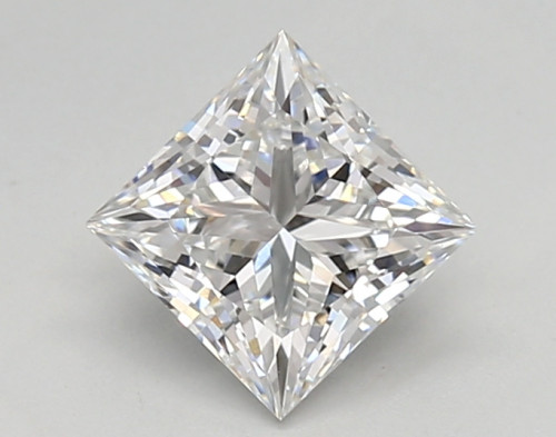1.07 carat d VVS2 EX Cut IGI princess diamond