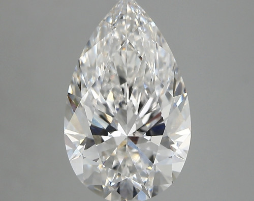 3.1 carat e VVS2 EX Cut IGI pear diamond