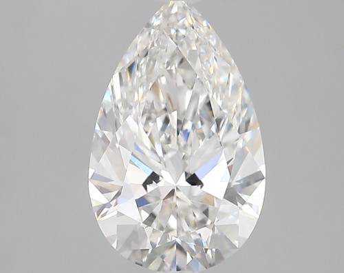 3 carat f VVS2 EX Cut IGI pear diamond