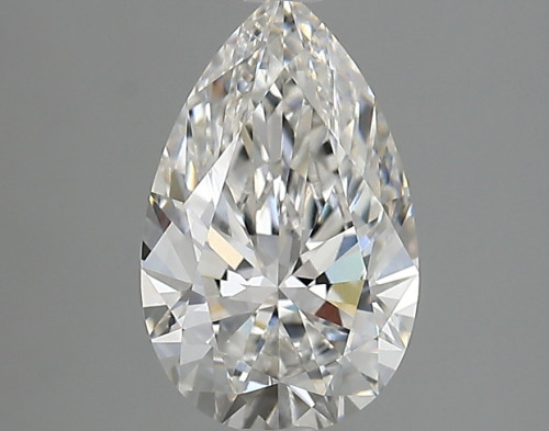 1.71 carat f IF EX Cut IGI pear diamond